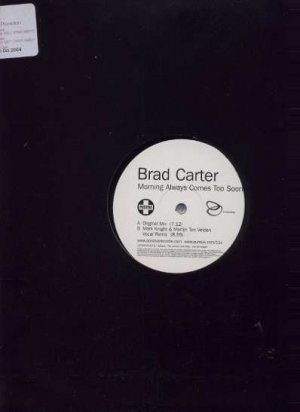 Brad Carter - Morning Always Comes Too Soon - UK 12" Single - 12TIVDJ210 ex/m