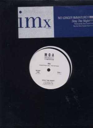 IMX - Stay The Night - USA 12" Single - MCA8P4386 ex/m