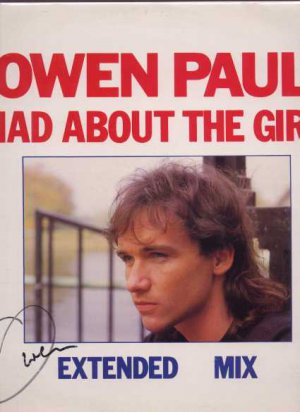 Owen Paul - Mad About The Girl - UK 12" Single - 12OWP1 ex/ex