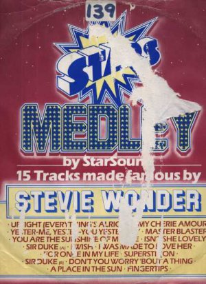 Star Sound - Stars On Stevie - UK 12" Single - CBSA132041 f/vg