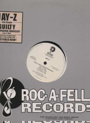 Jay-Z - Guilty - USA 12" Single - DEFR15270-1 ex/m