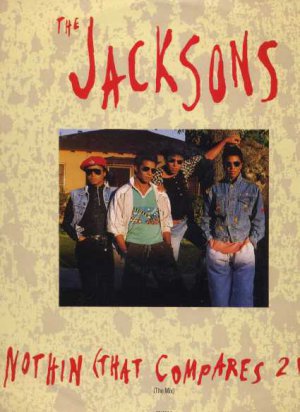 The Jacksons - Nothin (That Compares 2 U) - UK 12" Single - 654808-1 vg/vg
