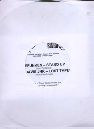 Lefunken - Stand Up - UK 12" Single -  ex/m