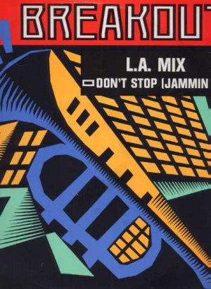 LA Mix - Don't Stop (Jammin') - UK 12" Single - USAT615 vg/vg