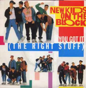 New Kids On The Block - You Got It (The Right Stuff) - UK 7" Single - BLOCK2 ex