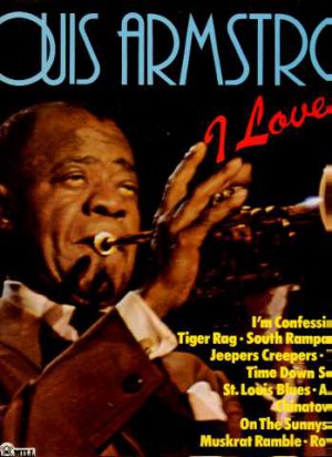 Louis Armstrong - I Love Jazz - UK LP - WMD266 m/m