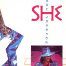 Jesse Johnson - She - UK 12" Single - AMY382 vg/vg