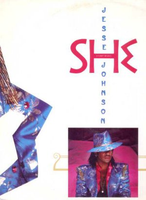 Jesse Johnson - She - UK 12" Single - AMY382 vg/vg