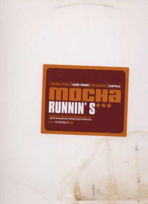 Mocha - Runnin' S*** - USA 12" Single - ED-6231 g/ex