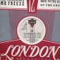 The Incredible Mr. Freeze - Back To The Scene Of The Crime - UK 12" Single - LON