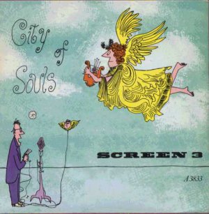 Screen 3 - City Of Souls - UK 7" Single - A3833 ex/m