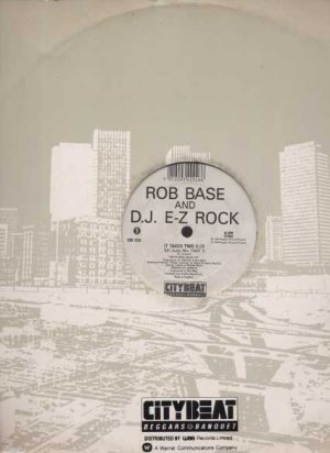 Rob Base and D.J. E-Z Rock - It Takes Two - UK 12" Single - CBX1224 vg/vg