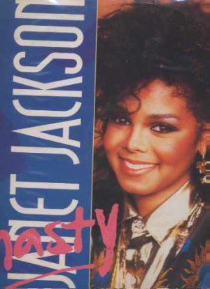 Janet Jackson - Nasty - UK 12" Single - AMY316 ex/ex
