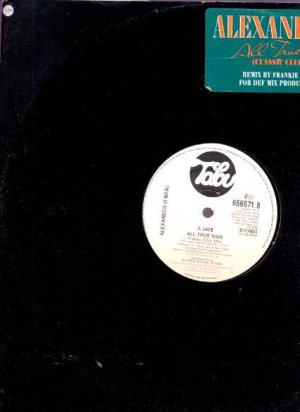 Alexander O'Neal - All True Man - UK 12" Single - 65671*8 ex/ex