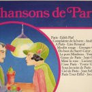 Chansons De Paris - French Vinyl LP