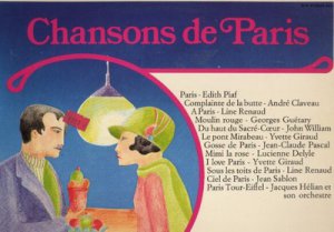 Chansons De Paris - French Vinyl LP