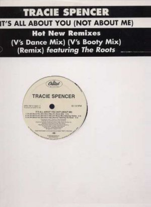 Tracie Spencer - It's All About You (Not Me) - USA 12" Single - SPRO70876 ex/m
