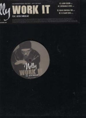 Nelly Ft Justin Timberlake - Work It - EU 12" Single - NELLYVP7 ex/m