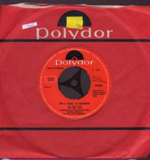 The Bee Gees - Don't Forget To Remember - UK 7" Single - 53643 ex/ex