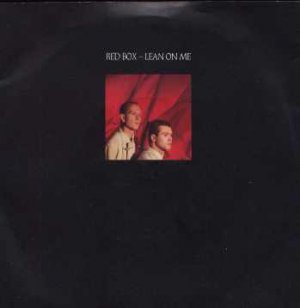 Red Box - Lean On Me - UK 7" Single - W8929 ex/m