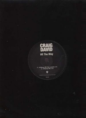 Craig David - All The Way - UK 12" Single - PRO15539 m/m