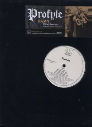 Profyle - Damn - USA 12" Single - MOTR20341-1 ex/m