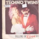 Techno Twins - Falling In Love Again - UK 7" Single - 7P224 ex/ex