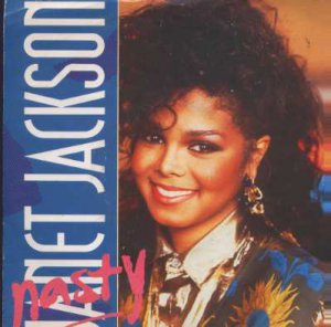 Janet Jackson - Nasty - UK 7" Single - AM316 ex/ex