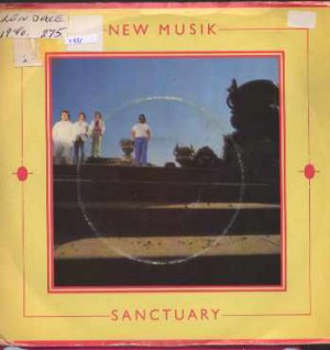 New Musik - Sanctuary - UK 7" Single - GT275 vg/ex