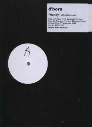 d'Bora - Honey - UK 12" SIngle -  ex/m