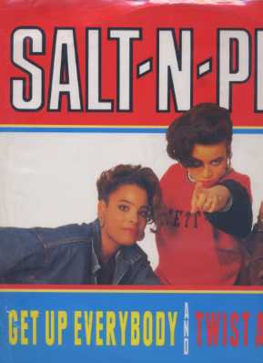 Salt 'n' Pepa - Get Up Everybody - UK 12" Single - FFRX16 ex/m