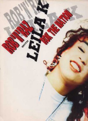 Rob 'n' Raz with Leila K - Rok The Nation - UK 12" Single - 612971 vg/vg