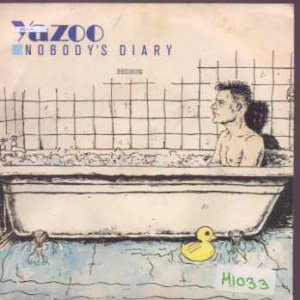 Yazoo - Nobody's Diary - UK 7" Single - 7YAZ003 ex/m