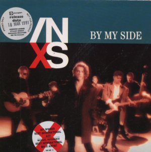 INXS - By My Side - UK 7" Single - 878966-7 m/m