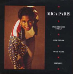 Mica Paris - My One Temptation - UK 7" Single - BRWEP85 ex/m