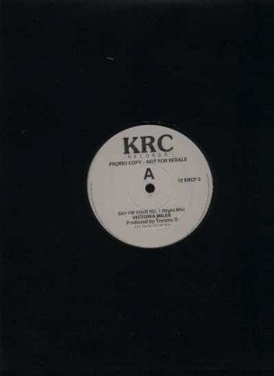 Victoria Miles - Say I'm Your No. 1 - UK 12" Single - 12KRCP3 m/m