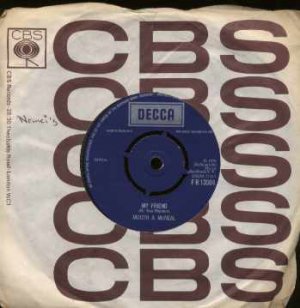 Mouth & McNeal - I See A Star - UK 7" Single - FR13504 ex/ex
