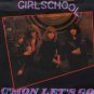 Girl School - C'Mon Let's Go - UK 7" Single - BRO126 ex/m