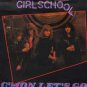 Girl School - C'Mon Let's Go - UK 7" Single - BRO126 ex/m