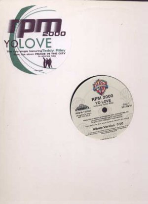 RPM 2000 Ft Teddy Riley - Yo Love - USA 12" Single - PROA100358 ex/m