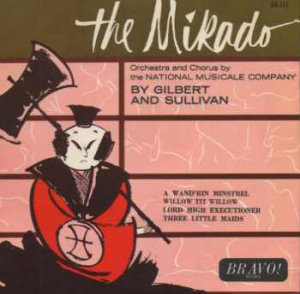 National Musicale Company - The Mikado - UK 7" Single - BR313 ex/m