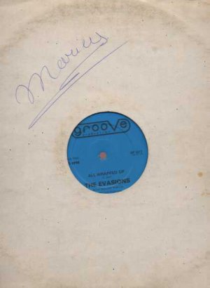 The Evasions - All Wrapped Up - UK 12" Single - GP107T vg/vg