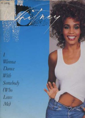 Whitney Houston - I Wanna Dance With Somebody - UK 12" Single - RIST1 g/vg