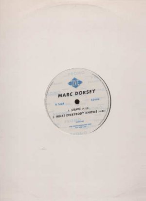 Marc Dorsey - Crave - UK 12" Single - 055053.0P ex/m
