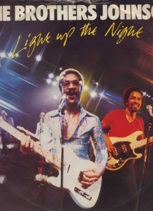 The Brothers Johnson - Light Up The Night - UK 12" Single - AMSP7526 g/vg