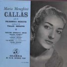 Maria Meneghini Callas - Puccini Operatic Arias - UK 7" Single - SELI546 ex/ex