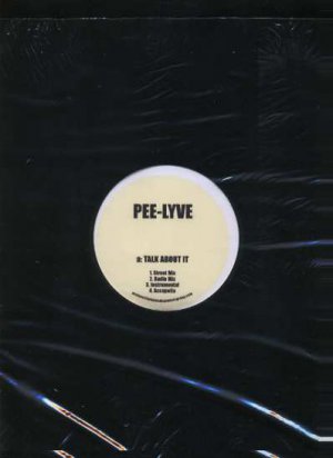 Pee-Lyve - Talk About It - UK 12" Single -  m/m