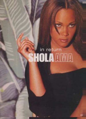 Shola Ama - In Return - UK 12" Single - SAM00205 ex/m