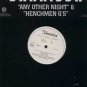 Sharissa - Any Other Night - USA 12" Single - 440015378-1 ex/ex
