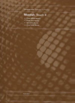 Monifah - Touch It - UK 12" Single - WUNTX56218 ex/m